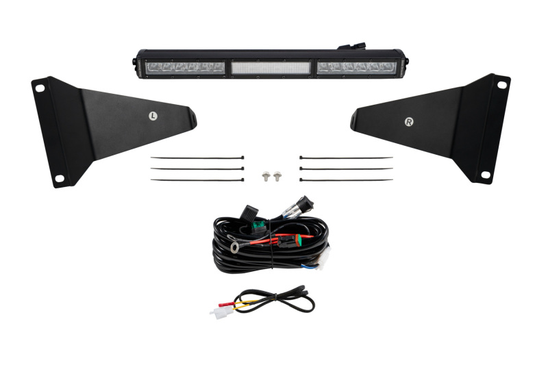 Ram 1500 LED Light Bar Kit - Diode Dynamics - Stealth SS18 - White - `19-`24 Ram 1500 LED Light Bar Kit - Diode Dynamics - Stealth SS18 - White - `19-`24